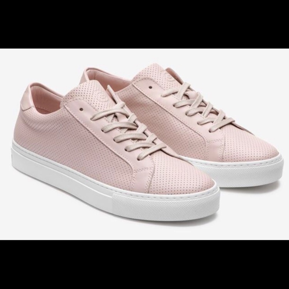 Greats The Royals Perforated Sneaker, Blush, 9.5